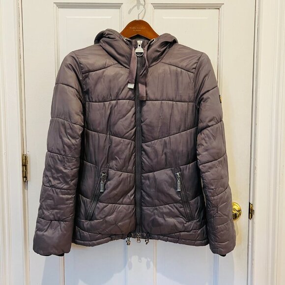 Barbour International Puffer Coat Jacket US Womens 4 - Picture 2 of 16